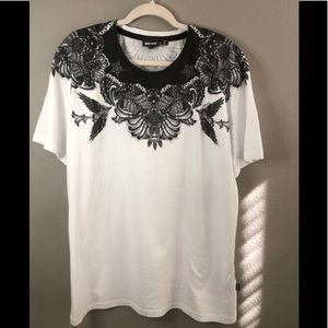 NWOT Men’s Just Cavalli Graphic Crewneck Shirt